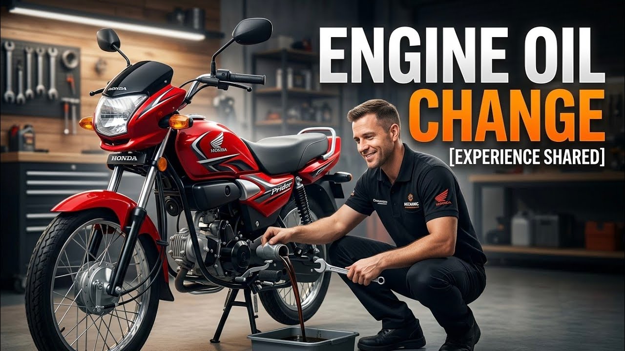 Honda Pridor | Engine Issue Solved | #bike #engineoil #honda #pridor  #viral #hondapridor 