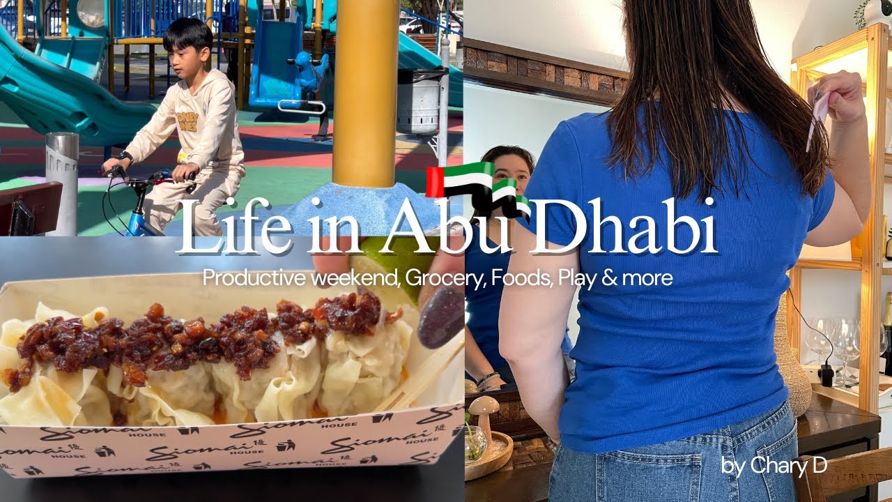 Filipino Mom Working in UAE 🇦🇪Grocery shopping with prices | Productive weekend | ABU DHABI