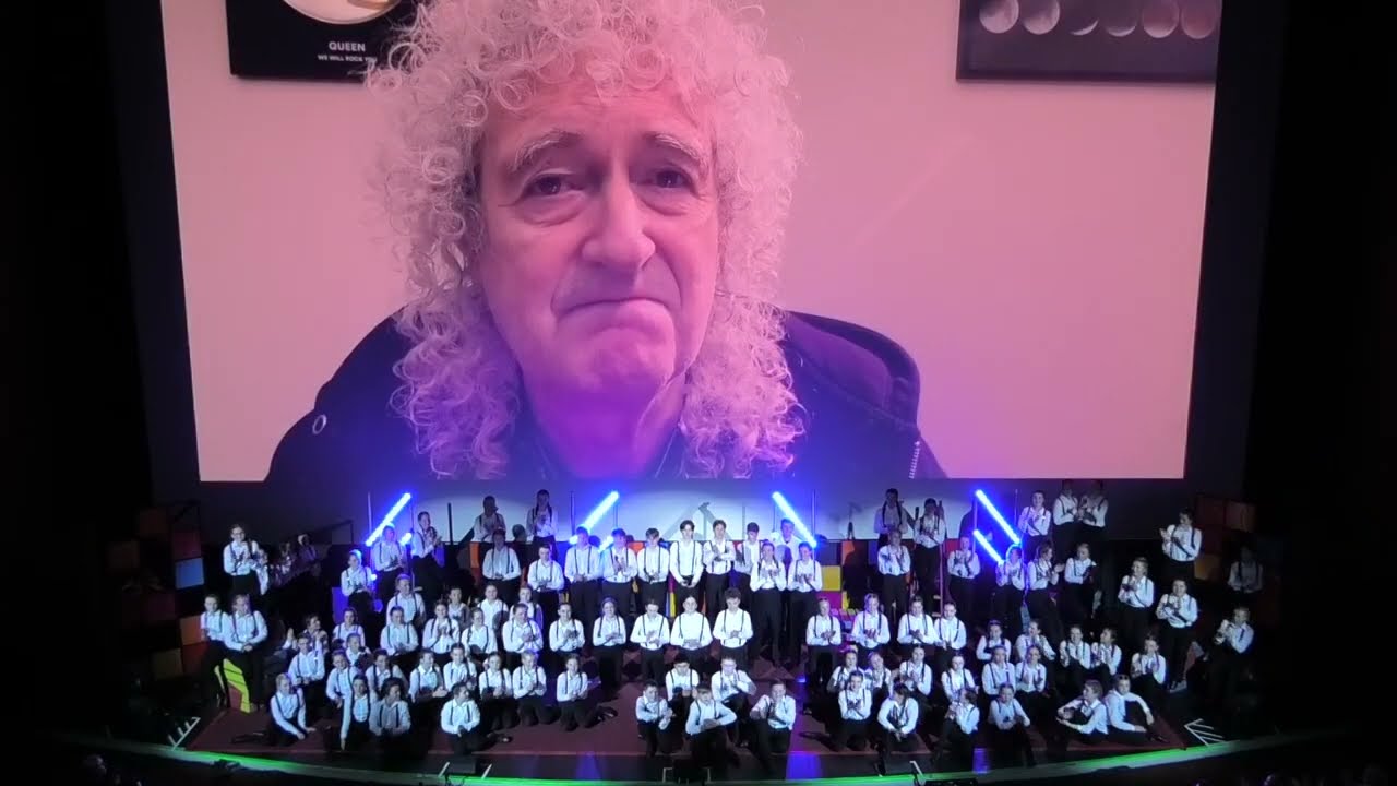 Sir Brian May & Bohemian Rhapsody - performed by StagedRight Youth Theatre