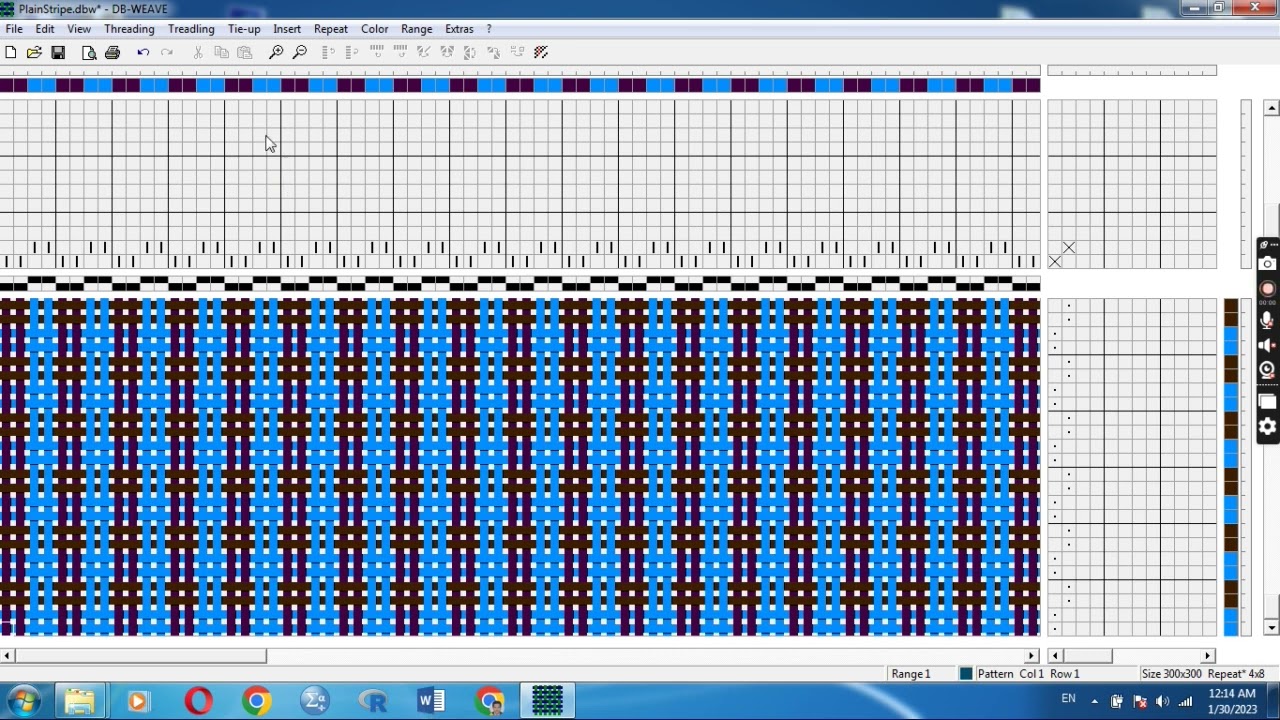 Plain Stripe Pattern by DBWeave