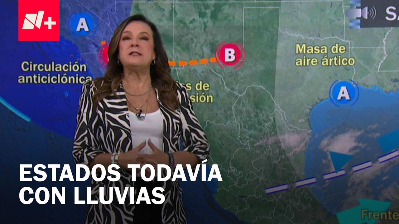 Clima Hoy en México del 18 de Marzo de 2026 con Raquel Méndez: Más Lluvias en el País