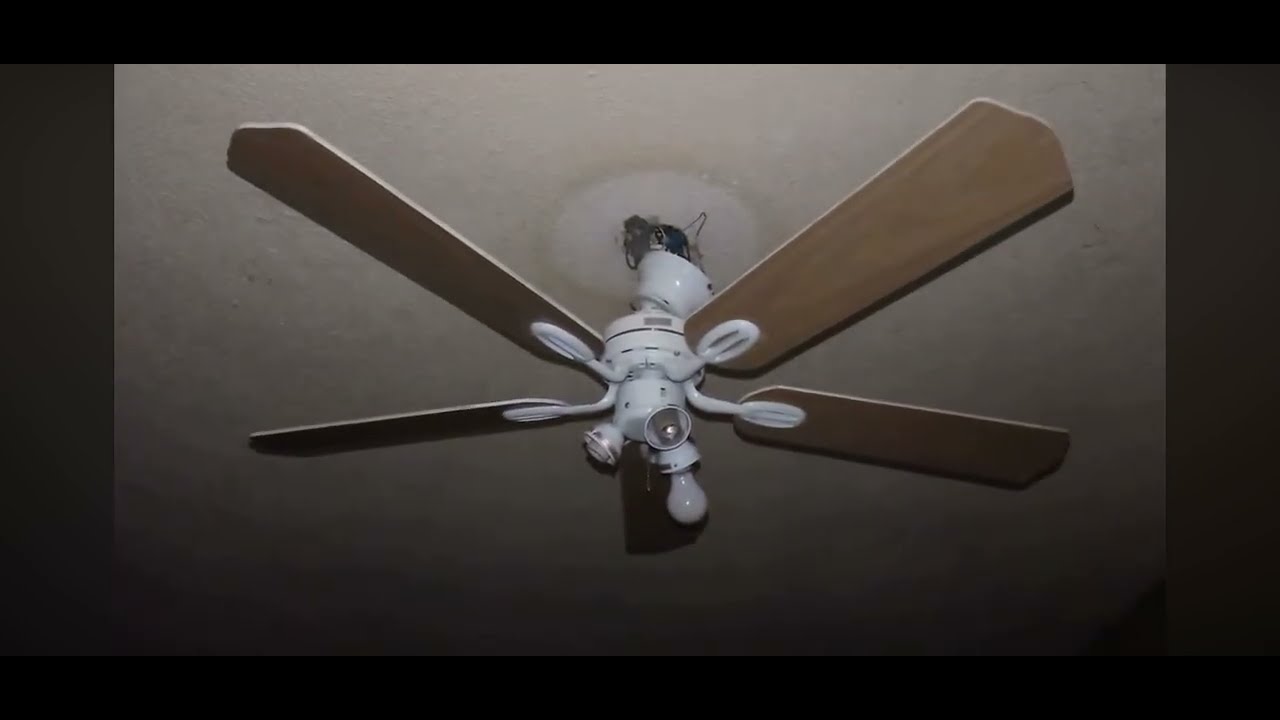 the Glendale ceiling fan did something cool