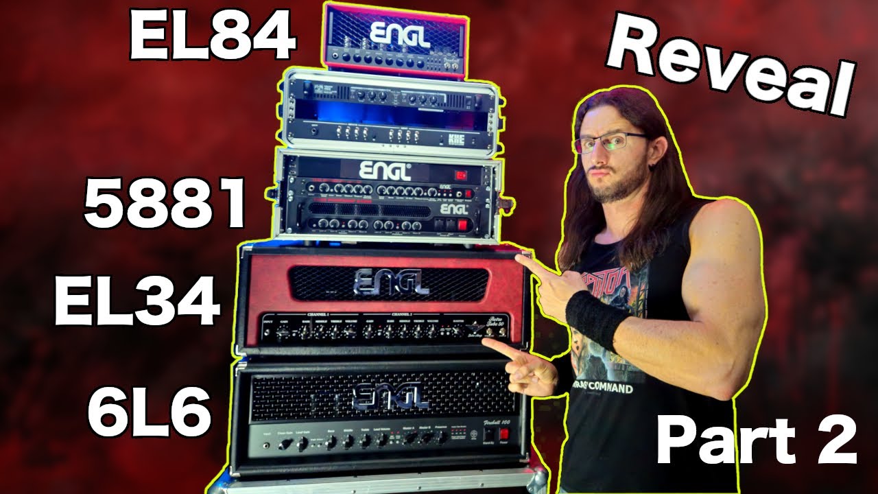 TUBE POWERAMP SHOOTOUT (Part 2) - ENGL e530 Tube Preamp with 6L6 vs EL34 vs 5881 vs EL84