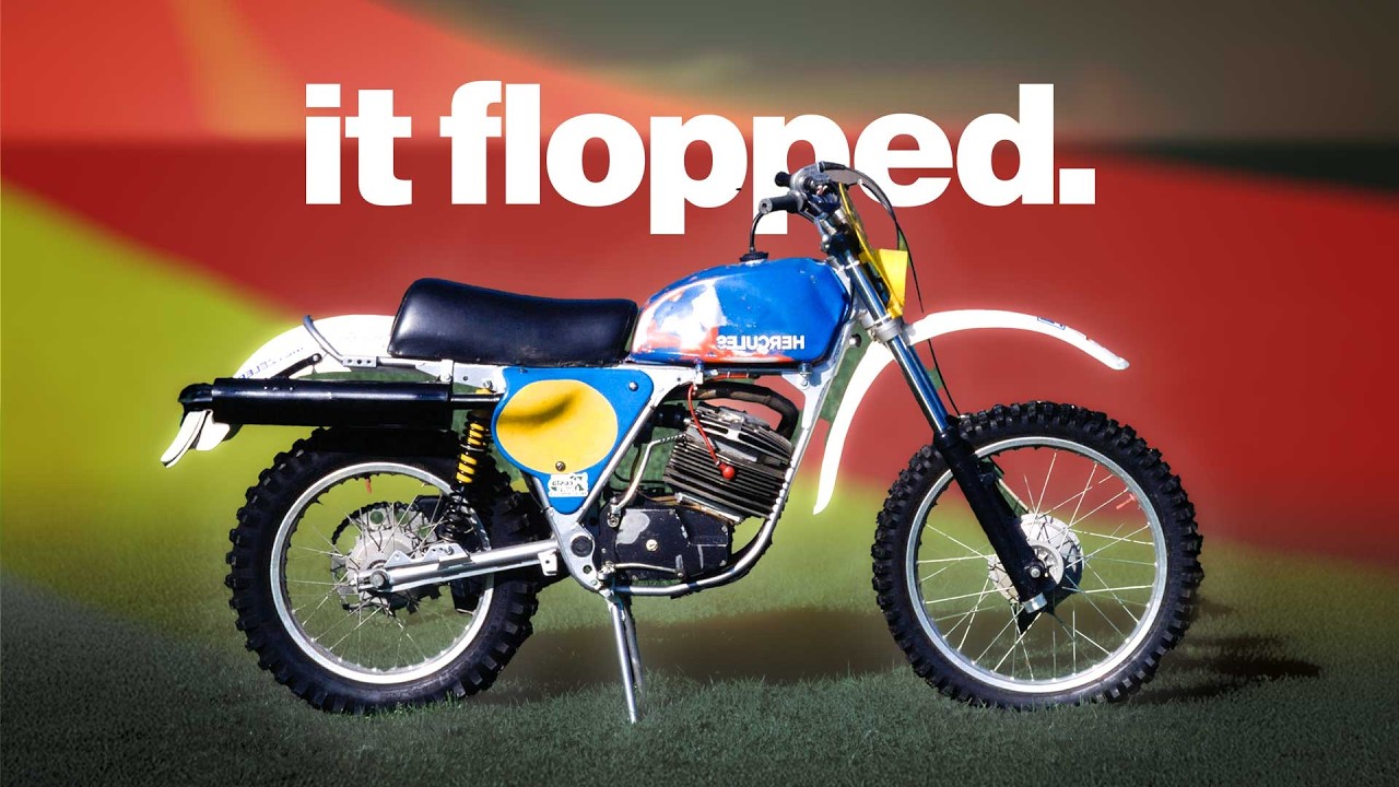 The Untold Story of the Rotary Engine Dirt Bike!