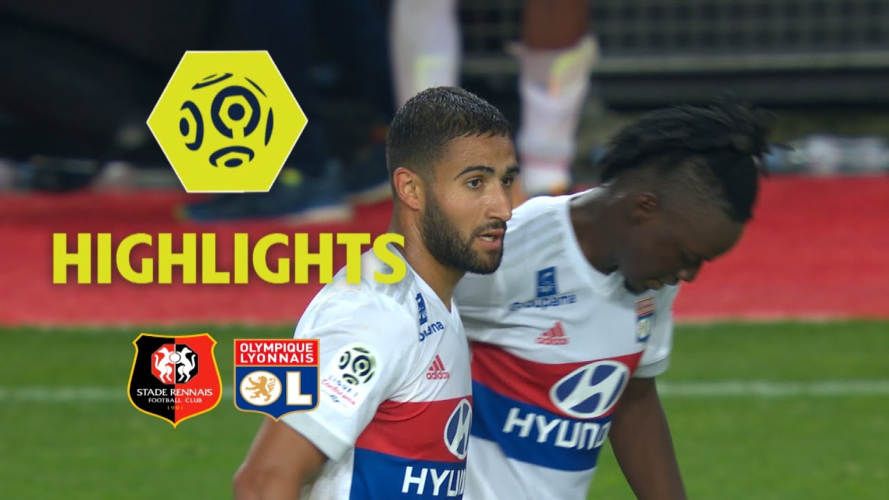 Stade Rennais FC - Olympique Lyonnais (1-2) - Highlights - (SRFC - OL) / 2017-18