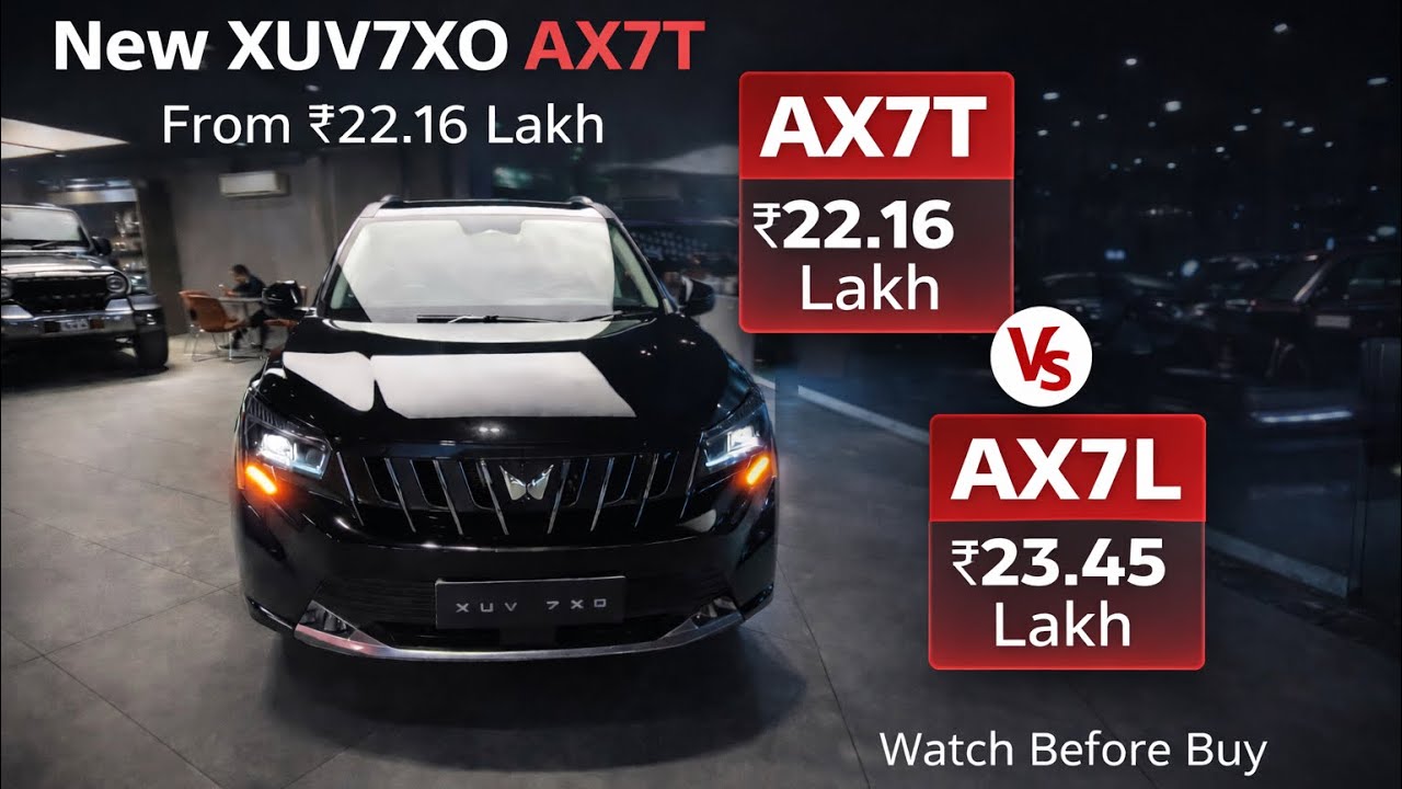 Xuv 7xo Ax7T price and comparison #xuv7xo #automobile #car #comparison 