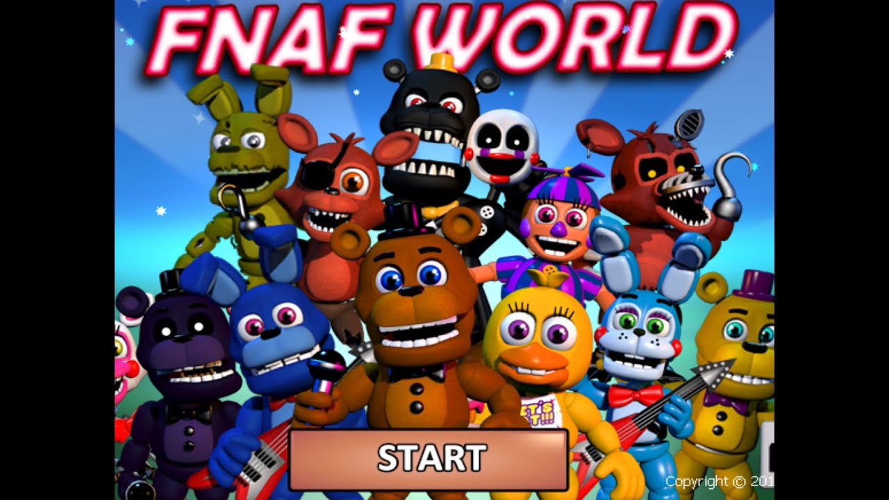 Fnaf world tryna beat chippers revenge