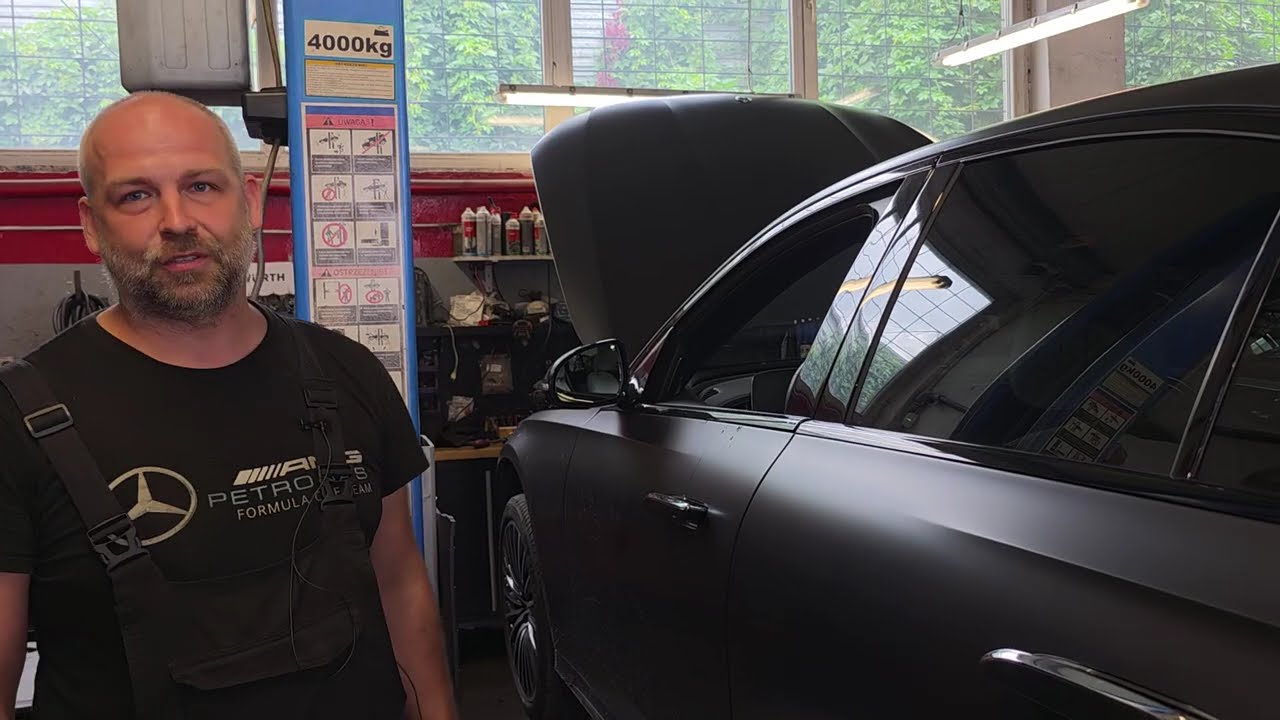 Mercedes E klasa W214. Pierwsza zmiana oleju po 4tyś km.