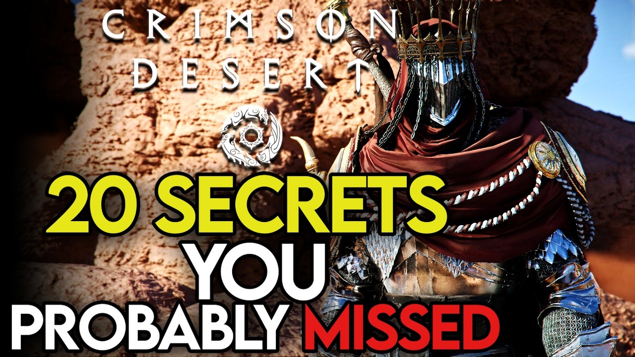 20 секретов Crimson Desert, которые вы пропустили
