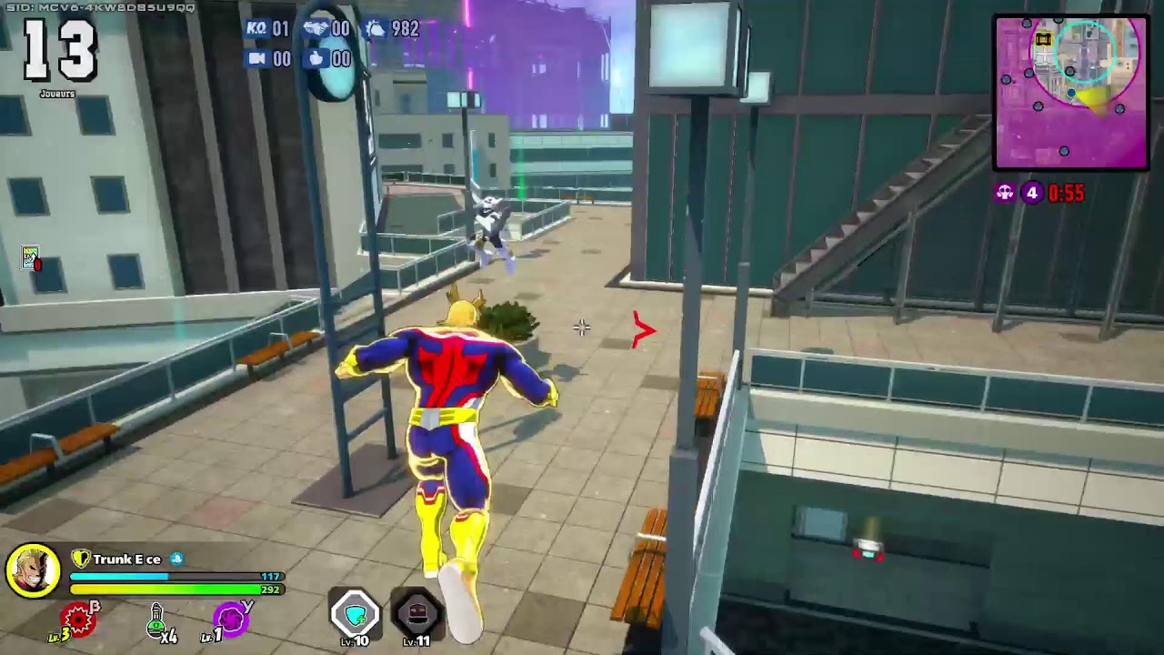 héros Académia ultra Rumble fr