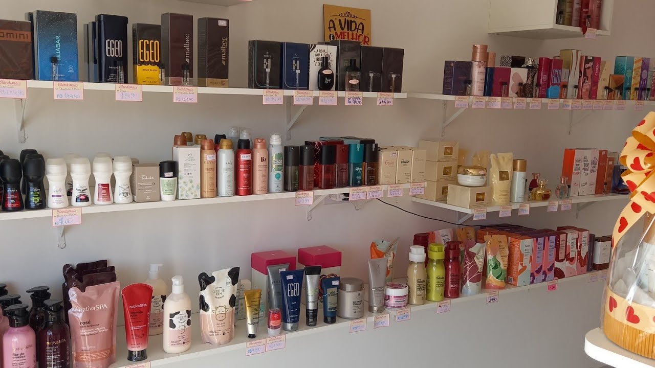 Tour pela loja de Cosméticos atualizado