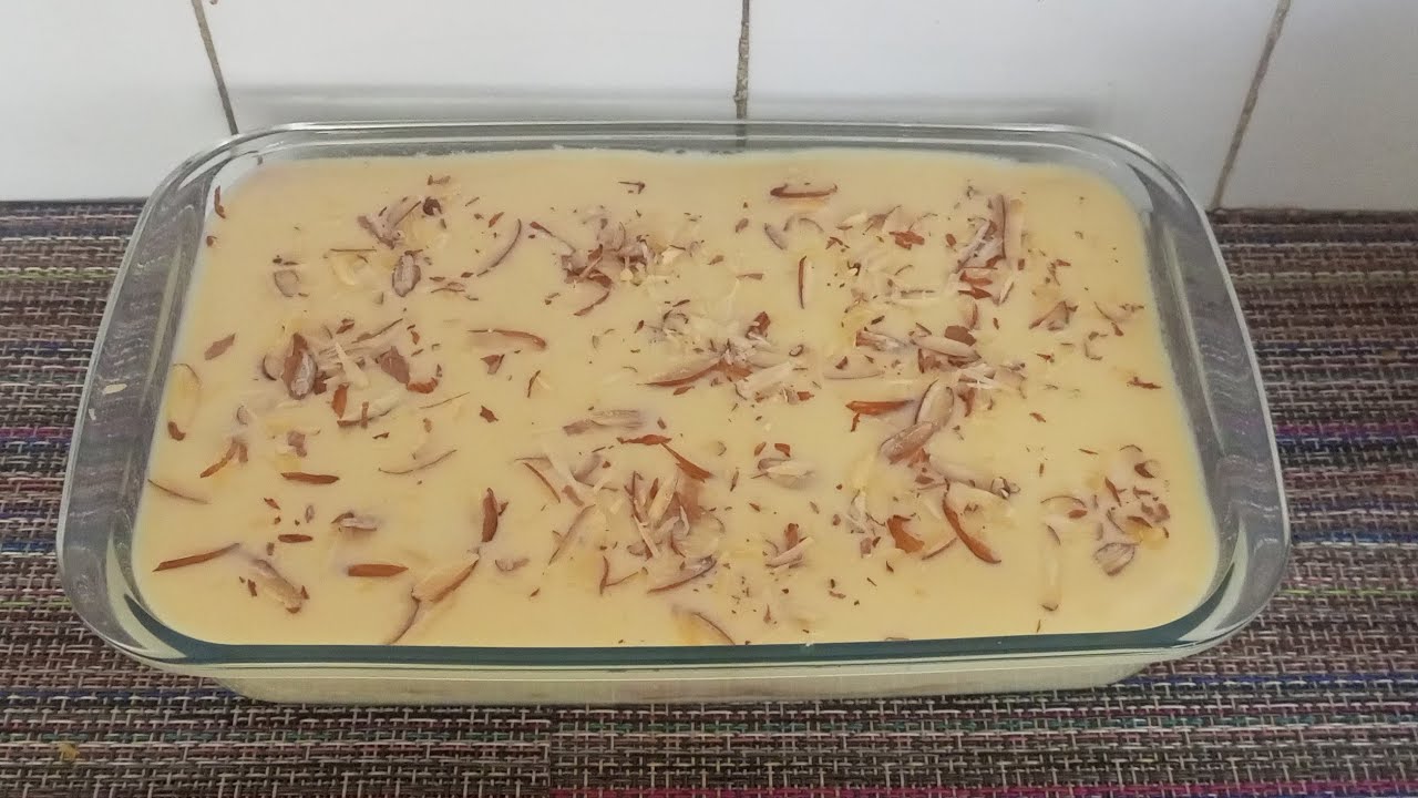 Decadent Eid Dessert | Arabian Bread Pudding by The Master Menu