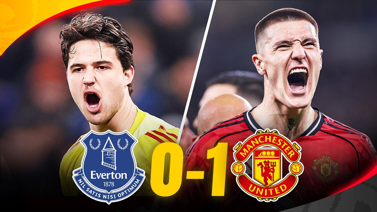 SUPER SESKO BUT WOW LAMMENS, HUGE WIN! | EVERTON 0-1 MAN UTD