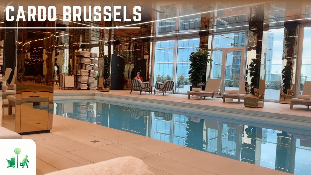 🏨 Brüssels höchstgelegener Pool im CARDO BRUSSELS!