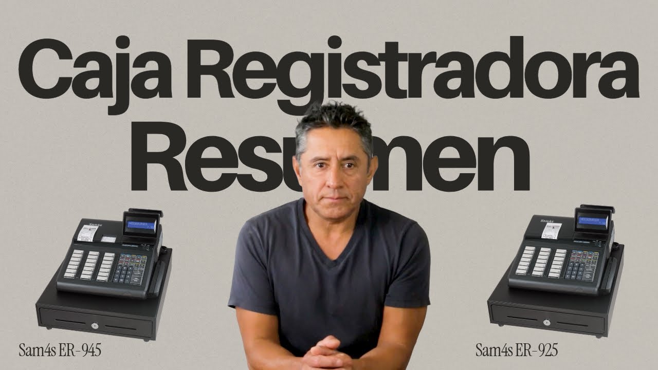 Resumen de las cajas registradoras Sam4s ER 945 y ER 925.