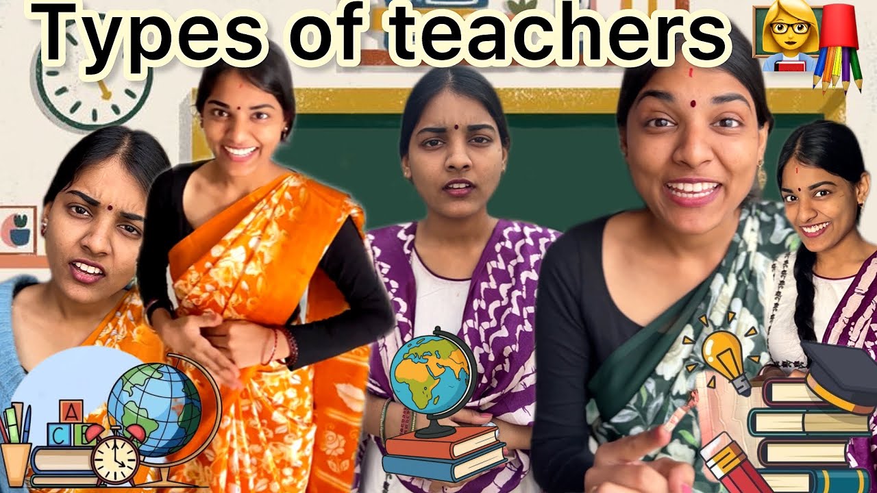 TYPES OF TEACHERS 👩&zwj;🏫#sonuteacher #school #teacher #schoollife #schooldays #teacher #comedy 