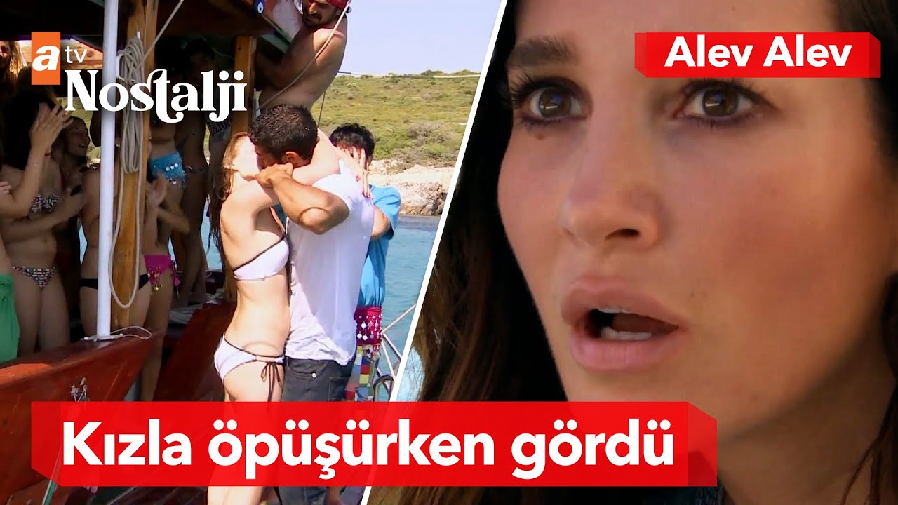 Sevgilisini başka kızla öpüşürken gördü! 👀 - Alev Alev 1. Bölüm