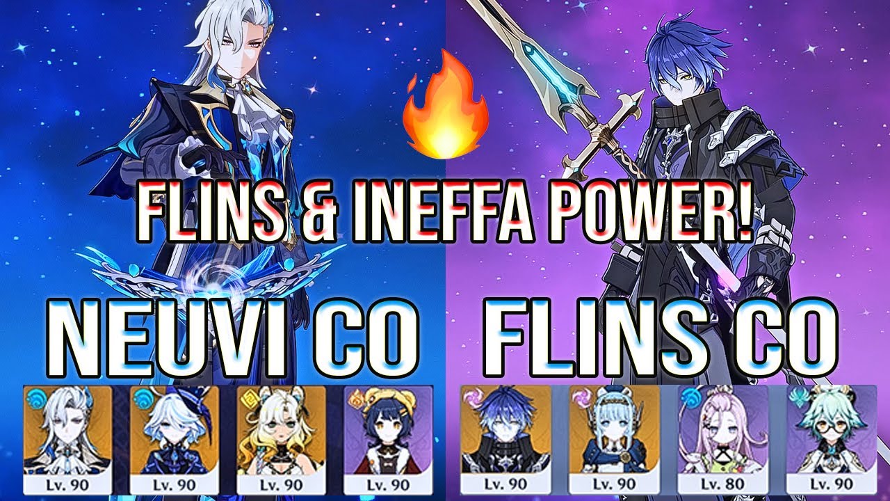 🔥 Neuvillette, Flins & Ineffa DESTROY Spiral Abyss Floor 12 | Genshin Impact