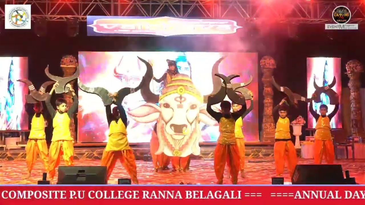 Cosmic energy in motion! 🌌 Our talented DVVS students bring Lord Shiva's Nataraja dance