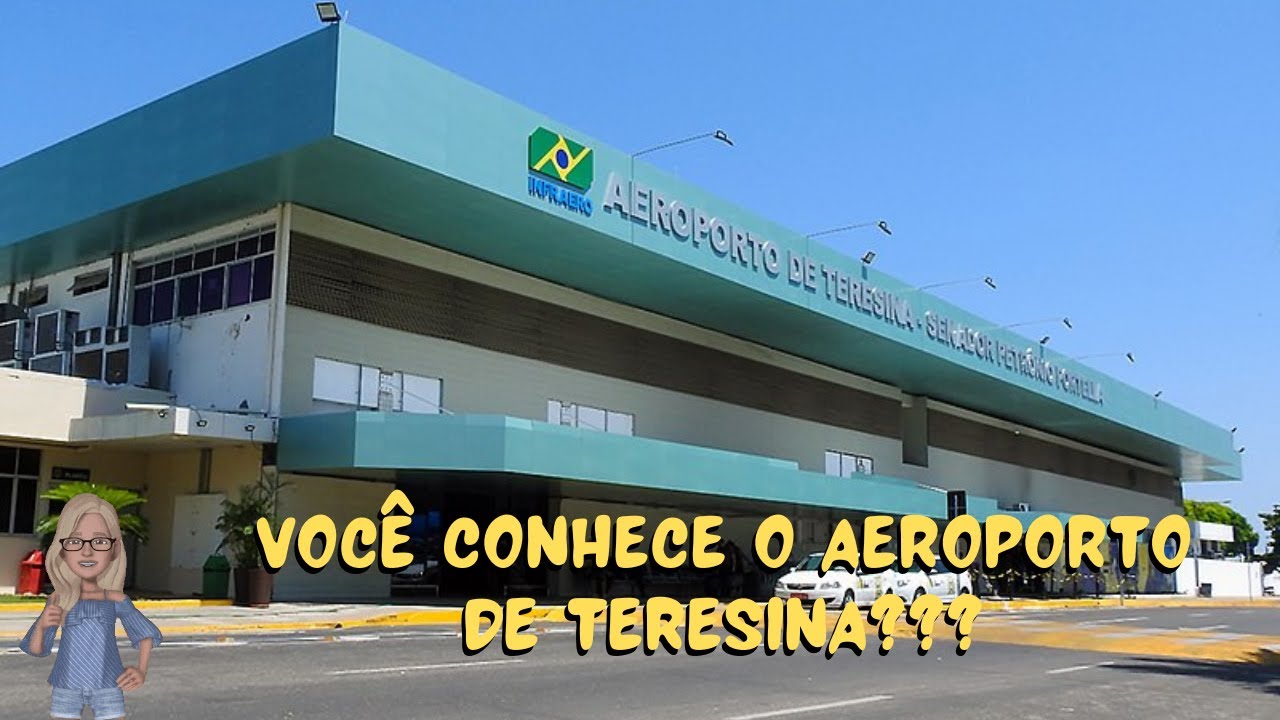 AEROPORTO de TERESINA PIAUÍ CONHEÇA TUDO COMIGO [AEROPORTO THE] #vemcomadonnamaria