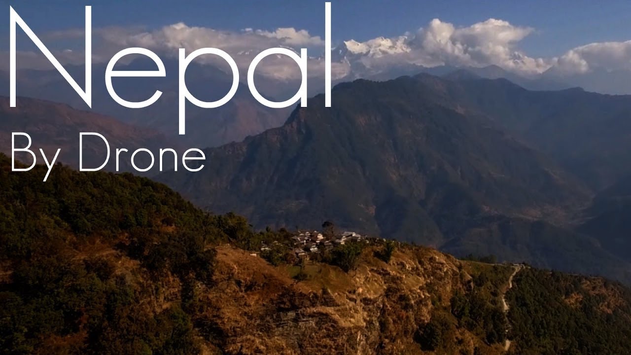 AERIAL VIEW OF BELBARI NEPAL AMAZING VIEW BY A&D