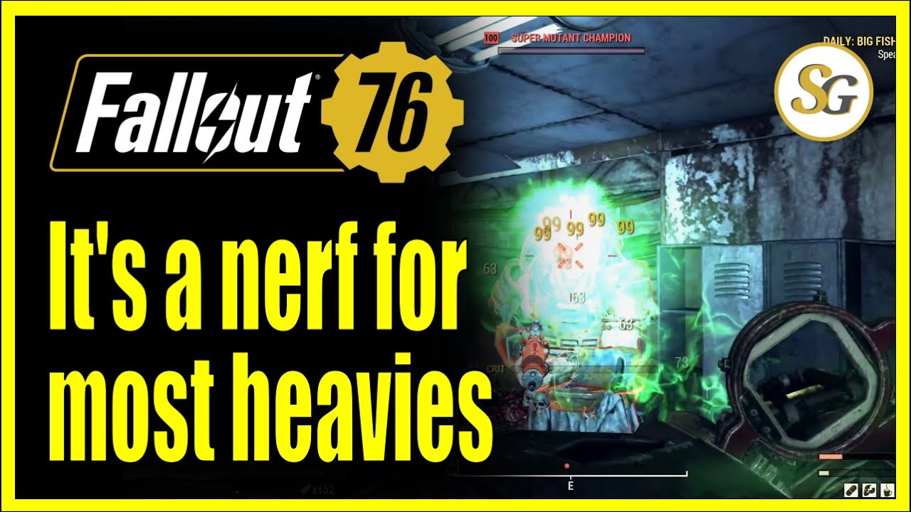 [PTS] How to improve the Heavy Weapons Perks