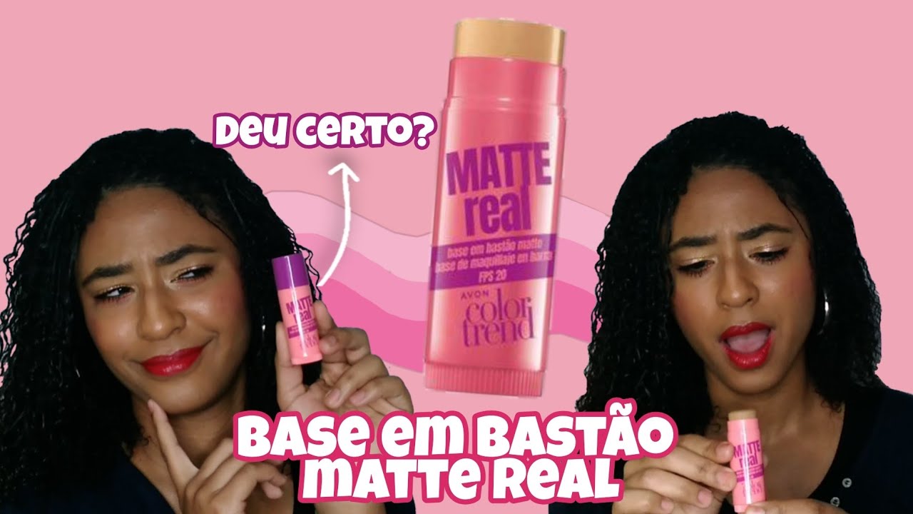 TESTEI A BASE MATTE REAL DA COLOR TREND | Cor 320Q