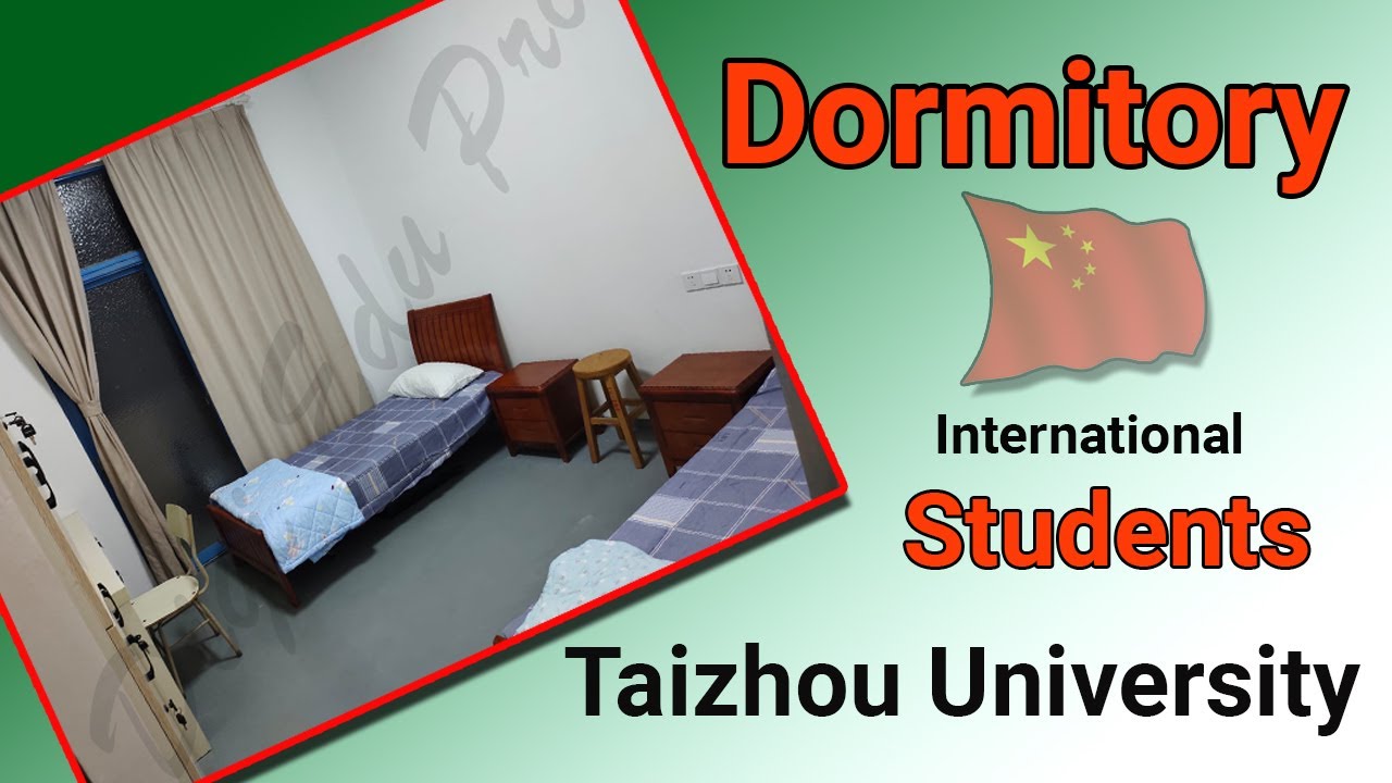 Dormitory in China for International Students, Taizhou University
