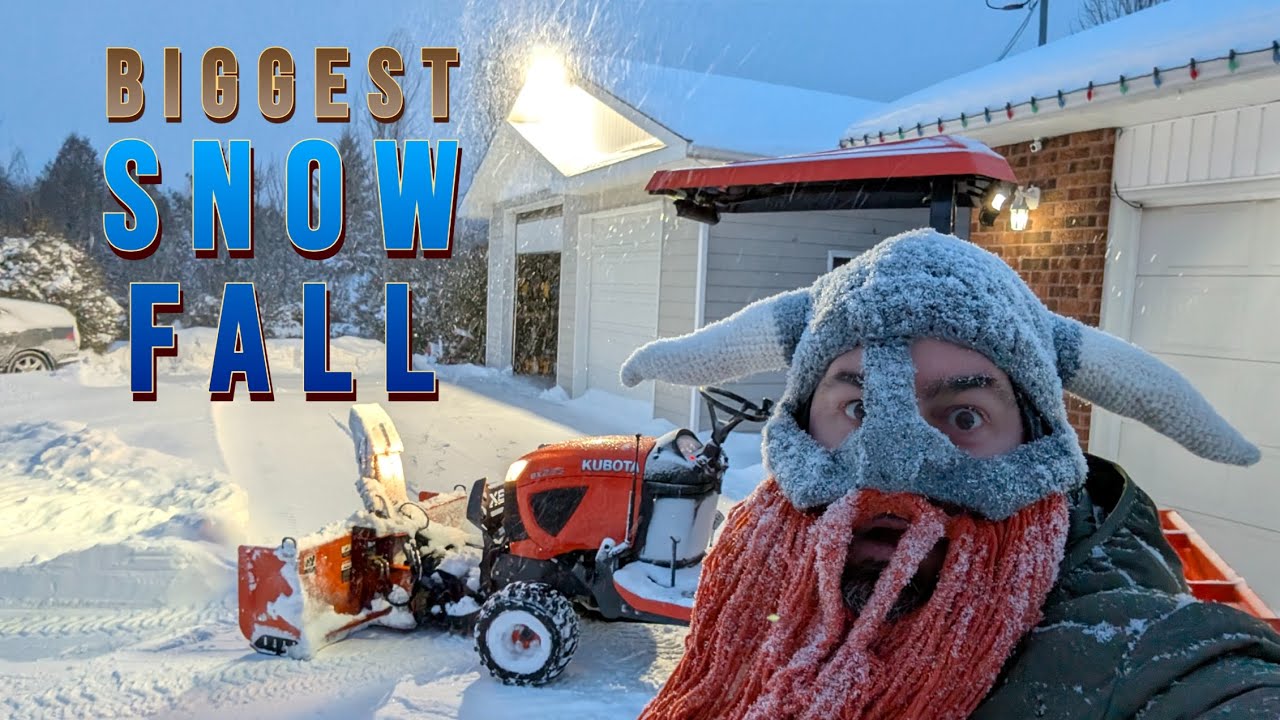 This Kubota BX23s Just Made Snow Removal Look Easy