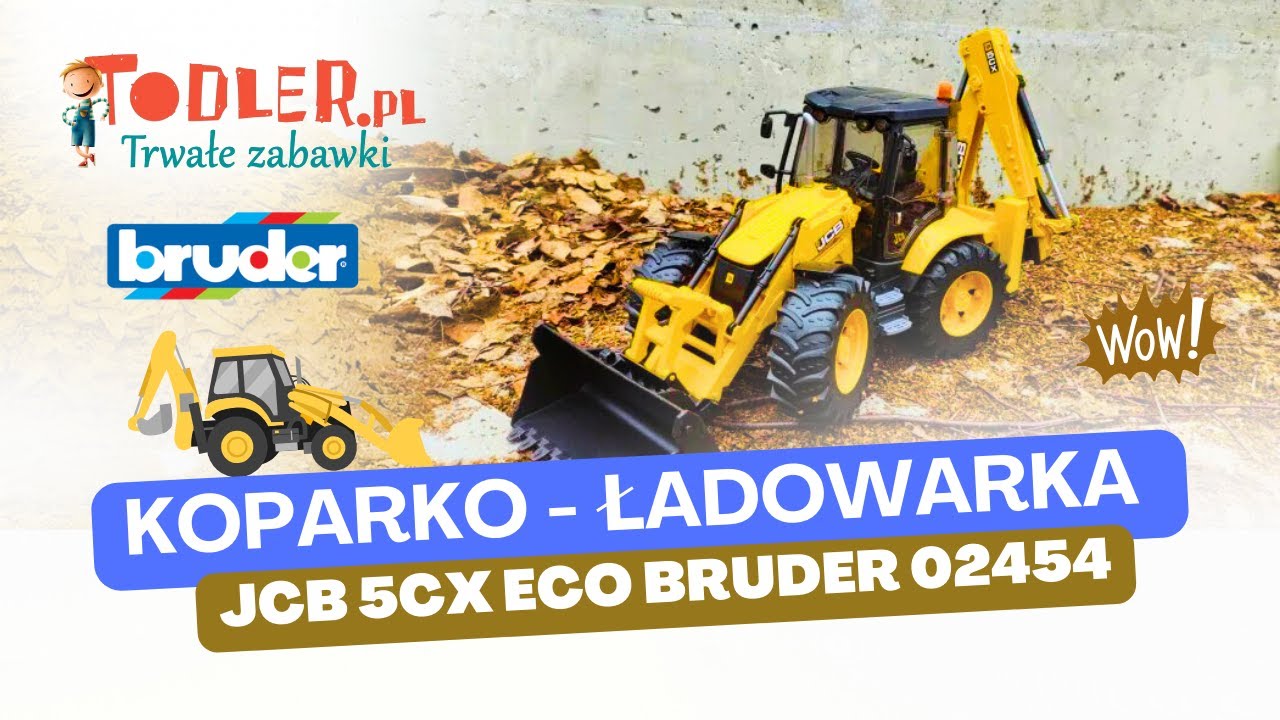 Koparko - ładowarka JCB 5CX eco Bruder 02454