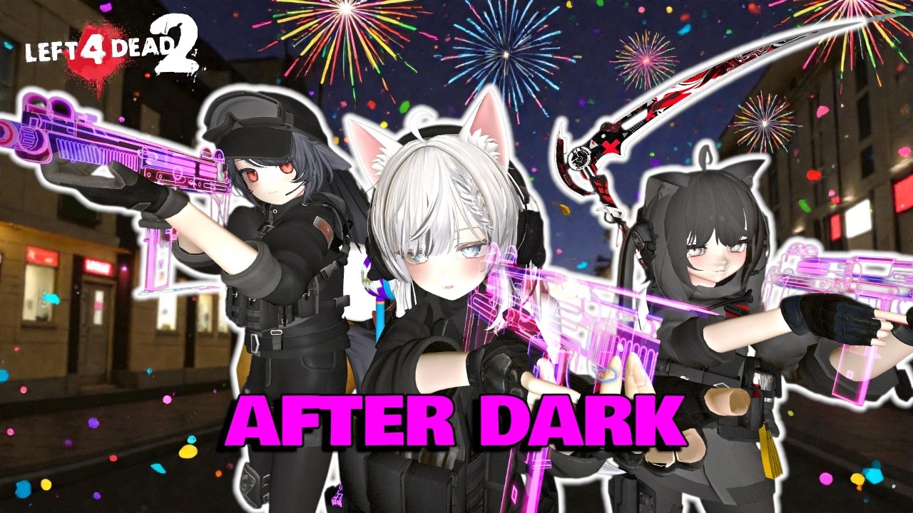Left 4 Dead 2 -  After Dark พิกัดกุ๊กกู๋ ม้าหมุนกลายเป็นสุสานซอมบี้