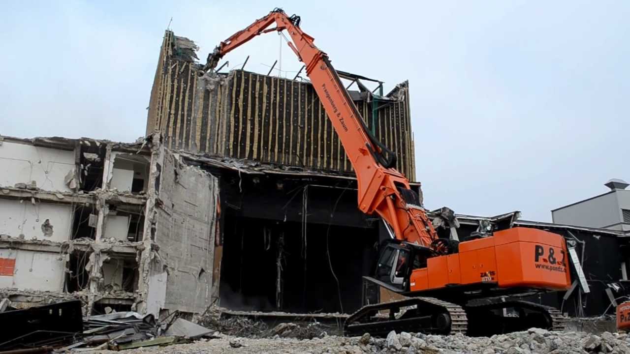 Hitachi ZX 870-3 XXL highreach demolition excavator - P&Z Abbruch