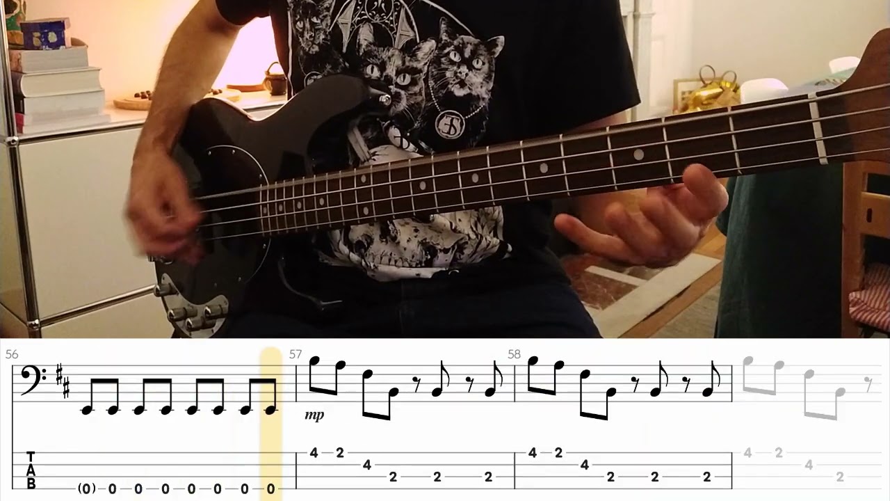 The Dandy Warhols - Bohemian Like You (Bass Cover With Tabs)
