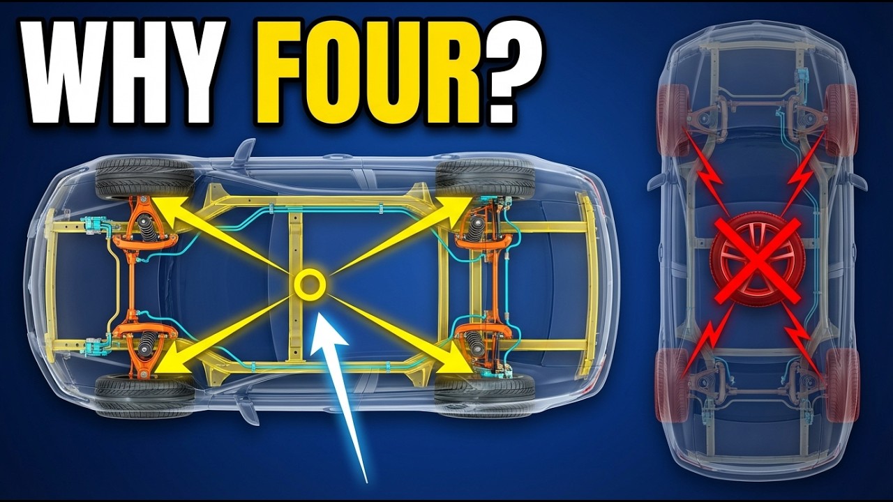 Why Don't Cars Have More Than 4 Wheels?