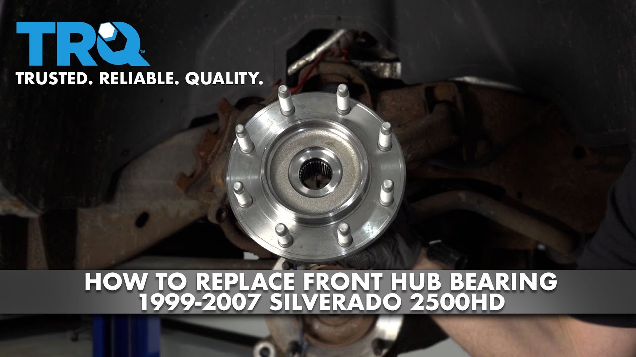 Как заменить подшипник передней ступицы на Chevrolet Silverado 2500HD 1999-2007 гг.