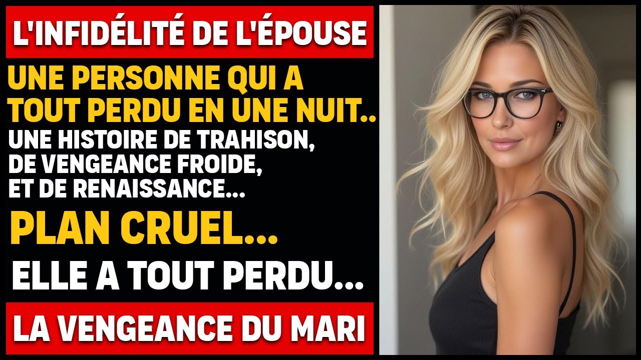 L'infid&eacute;lit&eacute; d'une femme. Une histoire de trahison, de vengeance froide. Une histoire vraie.