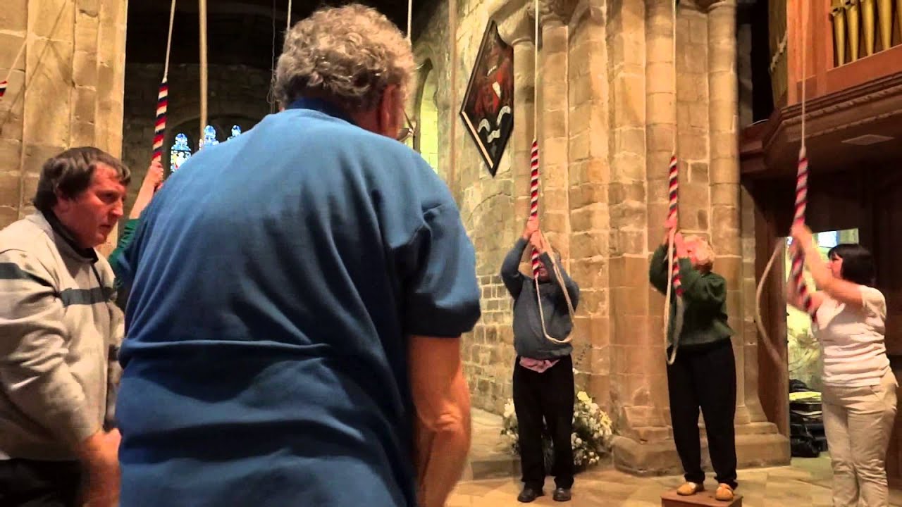 Campanology. Melbourne Parish Church. Derbyshire. May 2015