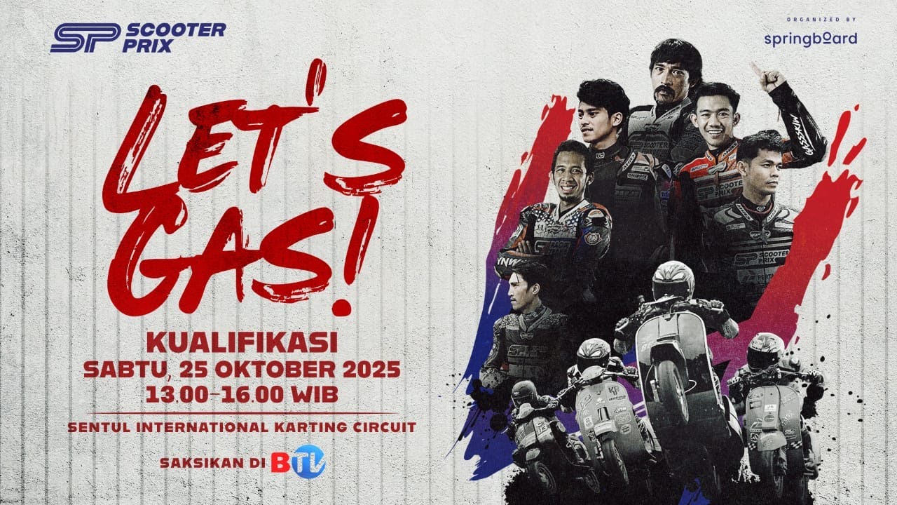 🔴 Live | Kualifikasi Scooter Prix Round 4 | Let's Gas!, Karting Circuit Sentul International #BTV