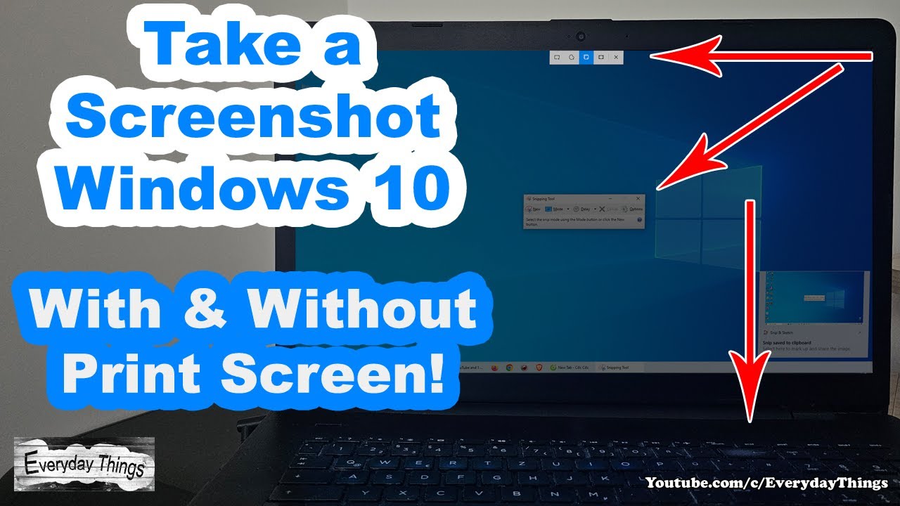 How to Take a Screenshot on Windows 10 (4 Easy Ways)