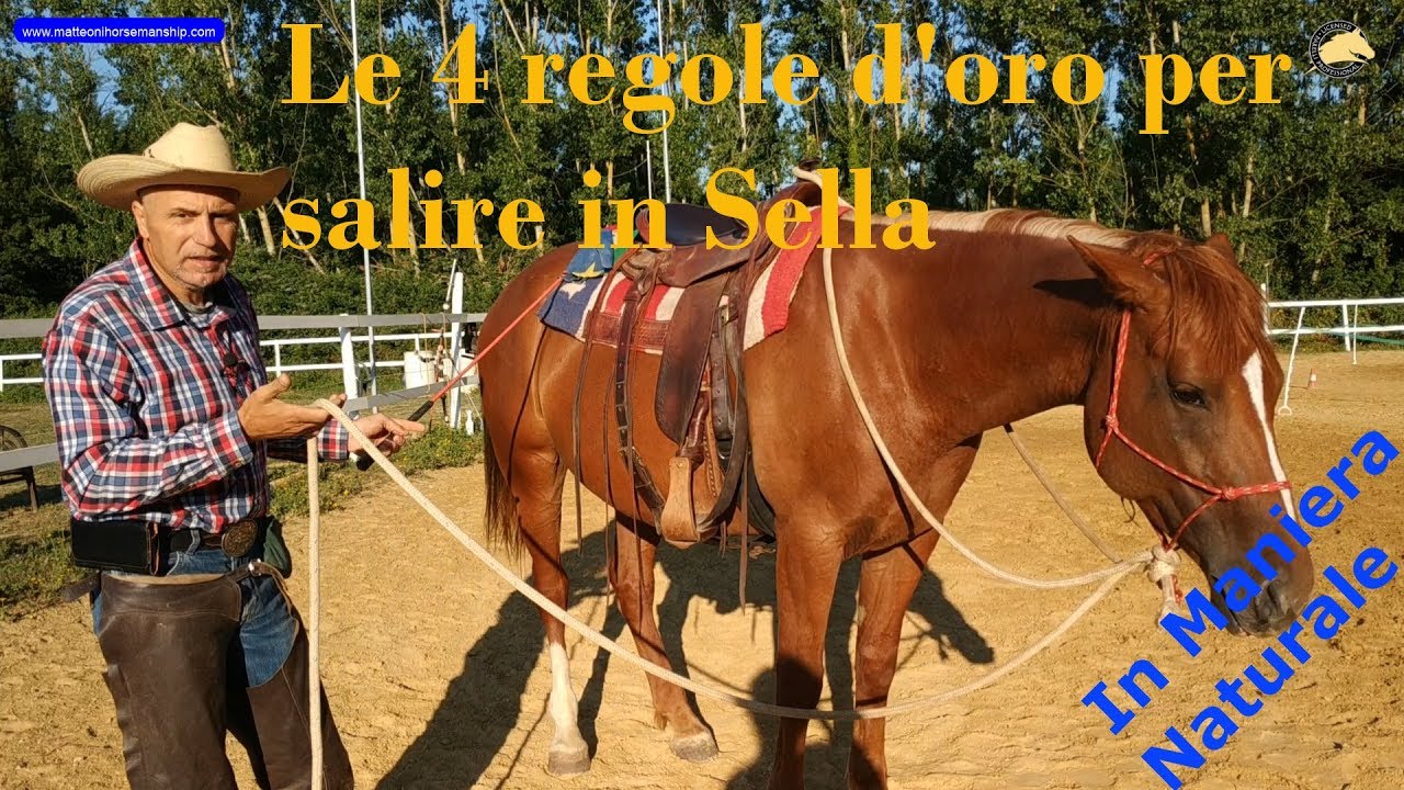 Le 4 regole d'oro per salire in sella in maniera sicura