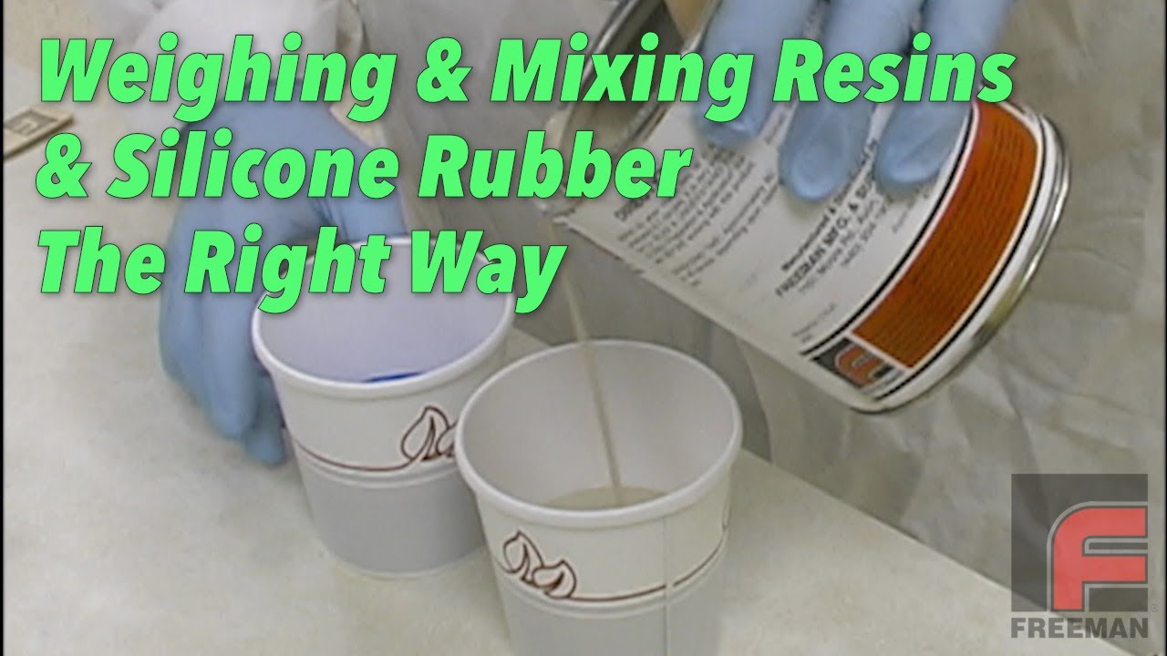 Weighing & Mixing Resins & Silicone Rubber The Right Way