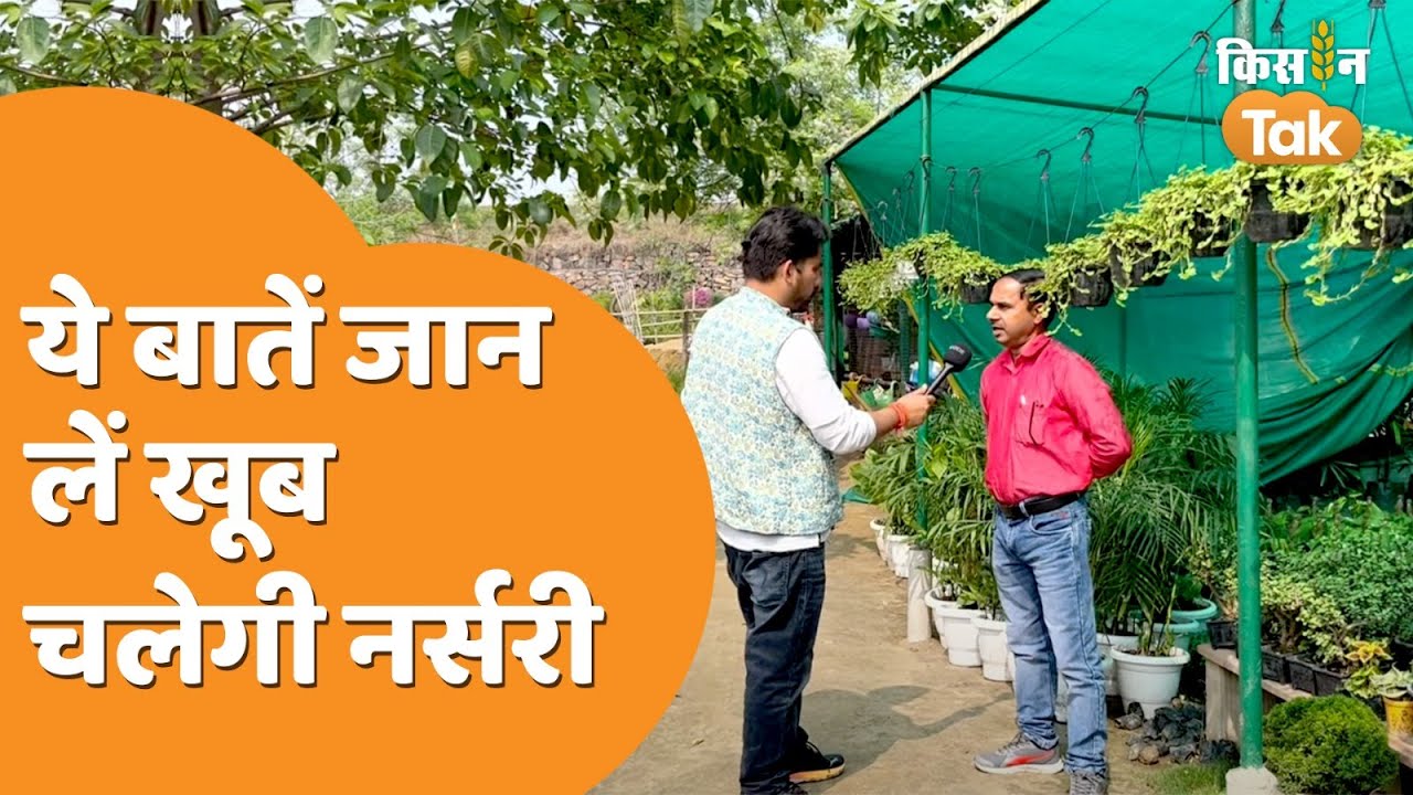 पेड़- पौधों की नर्सरी शुरू करने से पहले रखें इन बातों का ध्यान | Nursery Startup | Kisan Tak