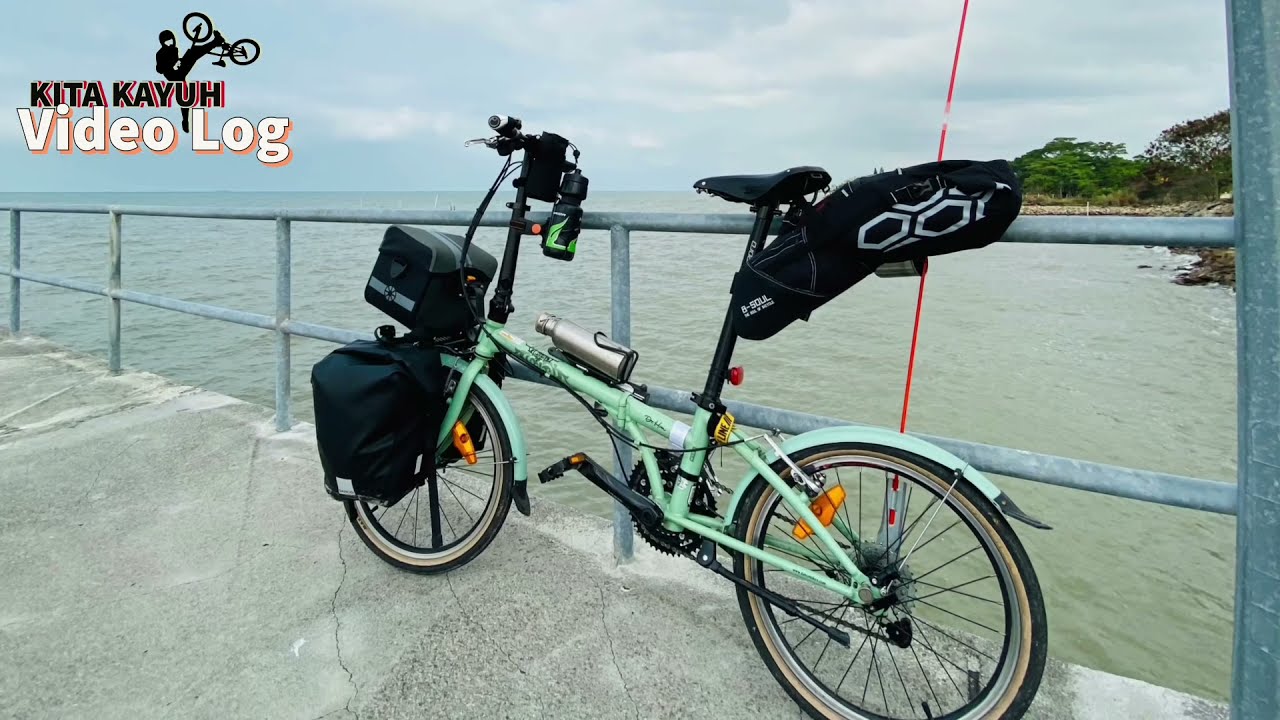 Dahon Boardwalk review ulasan ringkas setup touring