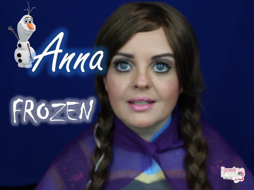 ANNA MAKEUP TUTORIAL - FROZEN - MAQUIAGEM ARTÍSTICA
