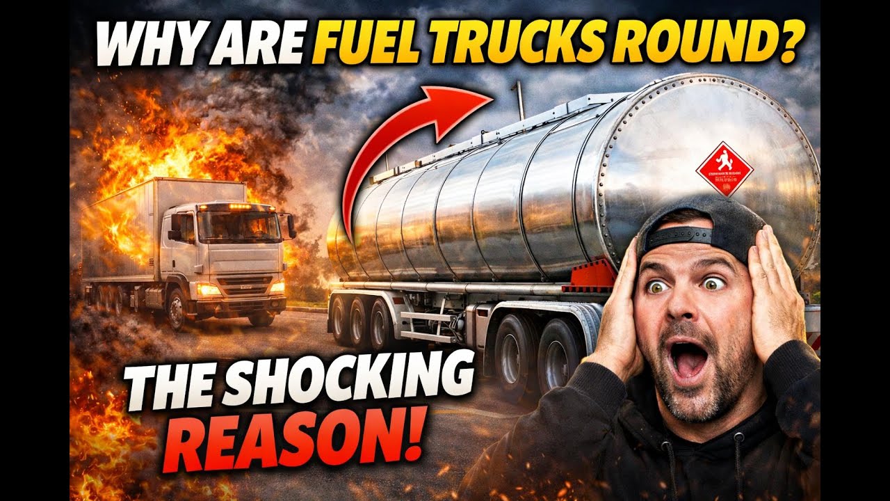 Why Fuel Trucks Are Round: The Shocking Engineering Reason