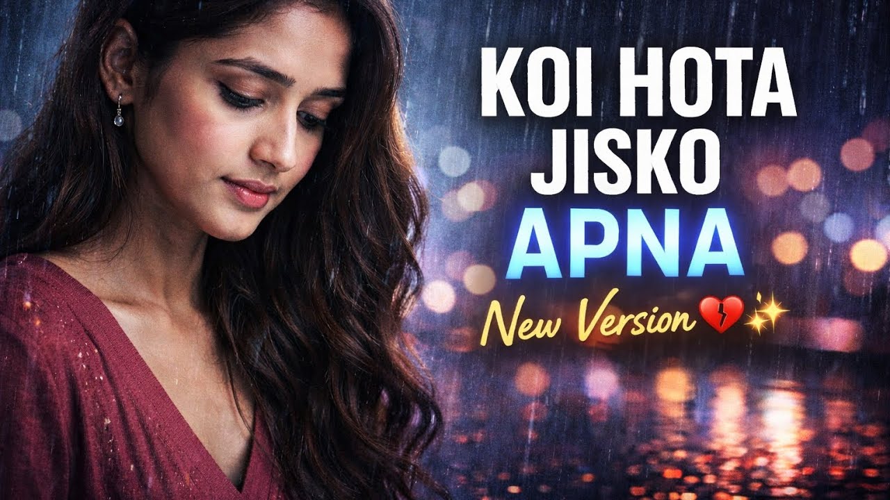 Koi Hota Jisko Apna – New Version 💔 | Heart Touching Sad Song | 2026