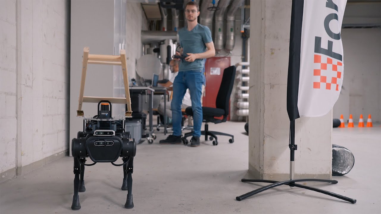 Autonome Roboterhunde, Drohnen und Rennautos