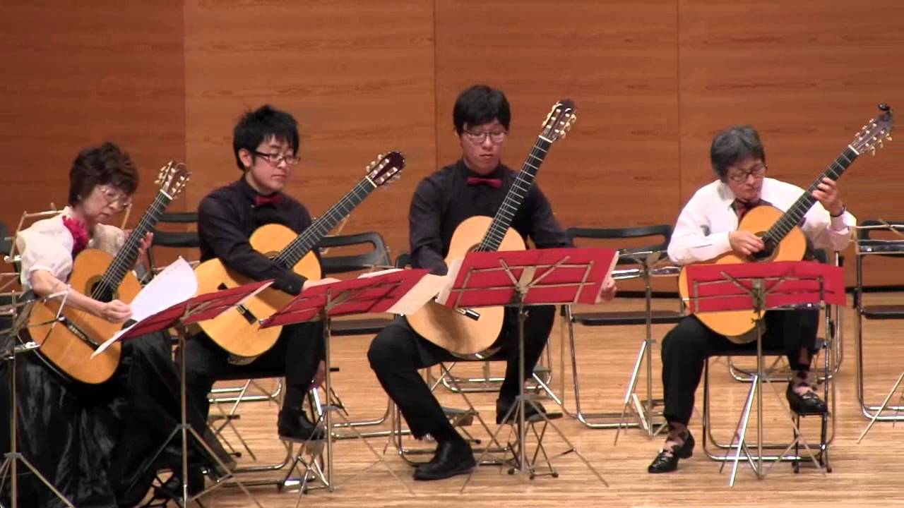 Tokyo Guitar Ensemble - F.Kleynjans : Les 4 Points cardinaux