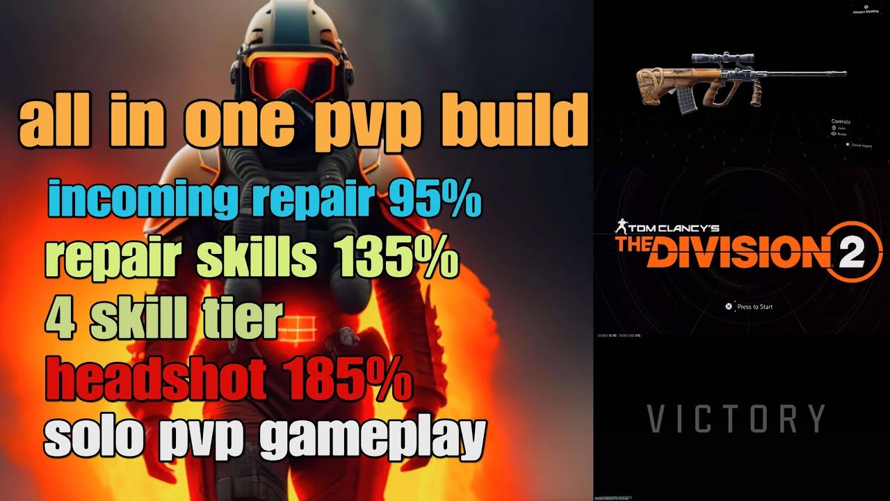 The Division 2: потрясающий входящий ремонт с Bighorn PVP, сборка 6-го года, сезон 2
