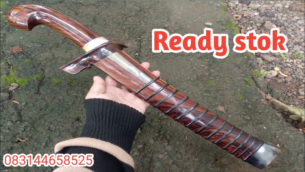Golok Kopak Rawing Full Kayu Asli – Siap Pakai, Klasik & Gagah